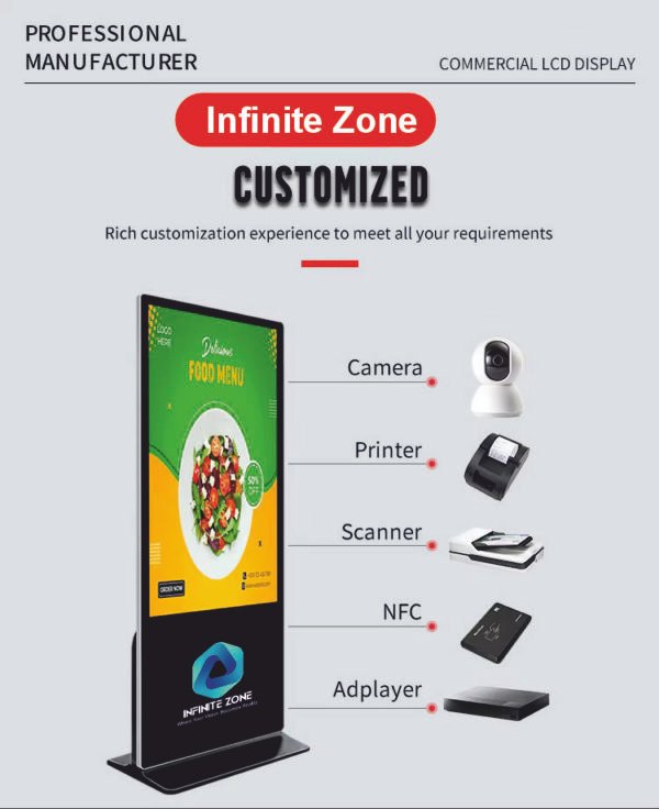 Infinite Zone Touch Kiosk Vertical - Image 7