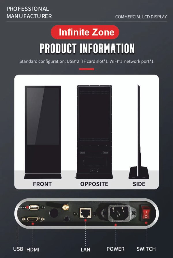 Infinite Zone Touch Kiosk Vertical - Image 8