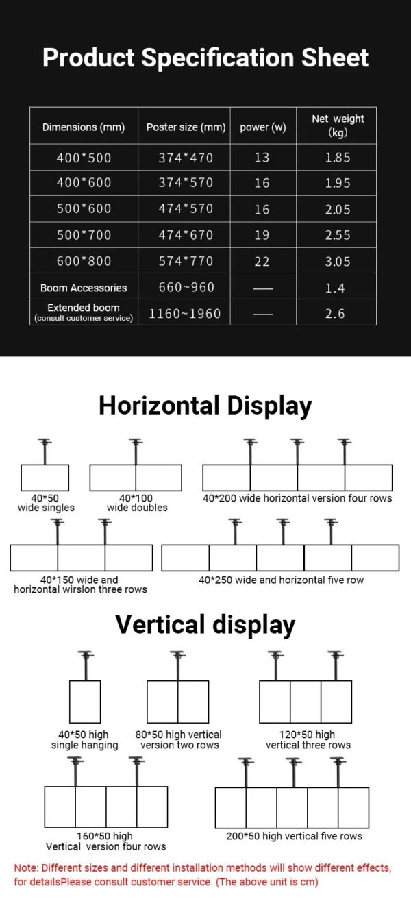Infinite-Zone-Wall Mount Digital Display Menu - Image 5